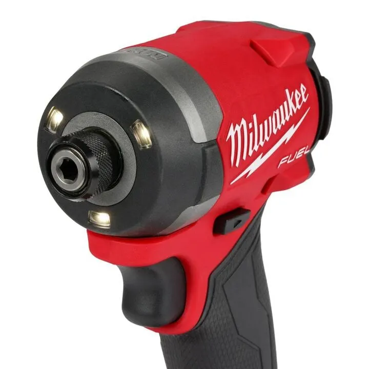 Milwaukee 2953-20 quarter-inch hex collet close-up