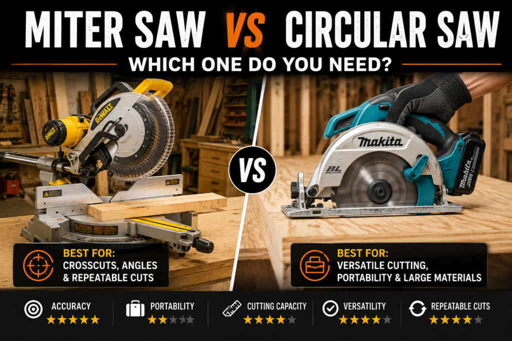 miter saw vs circular saw